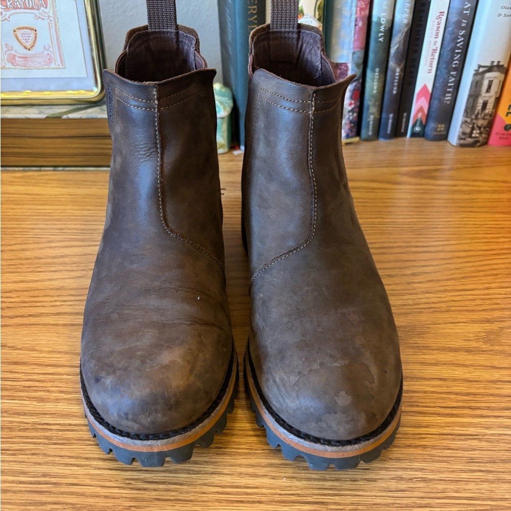 Chaco Women’s Dark Brown Leather Boots